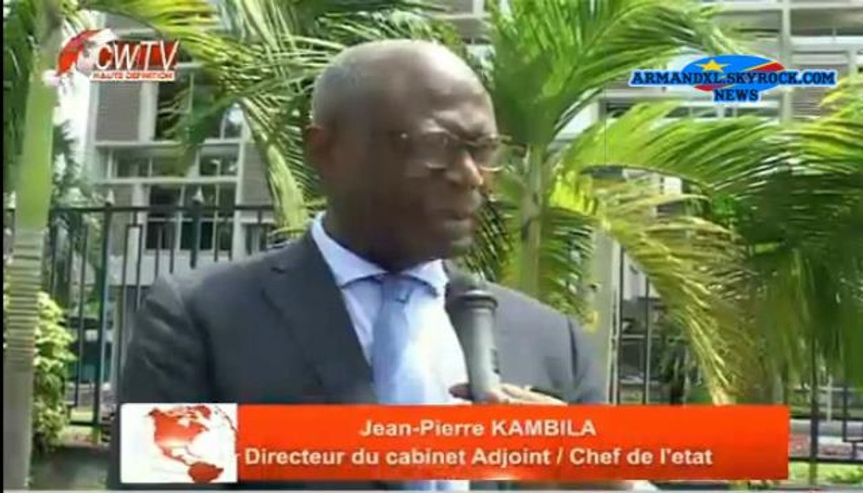 Jean-Pierre Kambila, directeur adjoint de cabinet de Kabila, rétorque que ces sanctions de l'Union Européenne n'aura aucun effet
