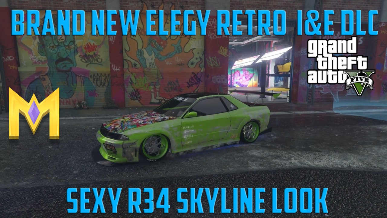 GTA 5 Online DLC - NEW Elegy Retro Car - New "Elegy Retro" Spending Spree + Showcase "Elegy Retro DLC"