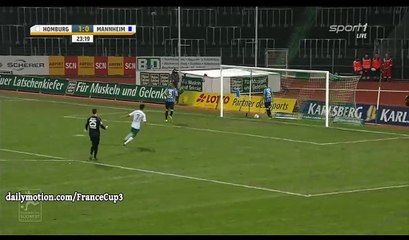 Marc Gallego Goal HD -FC 08 Homburg 2-0 Mannheim  - 13.12.2016