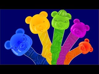 Finger Family | Candy Bear Finger Family | English nursery rhymes for children