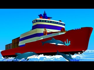 Ship | Cargo Ship | Transport for Kids