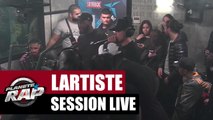 Session Live de Lartiste, Costaud, Laguardia & DJ Pras dans Planète Rap