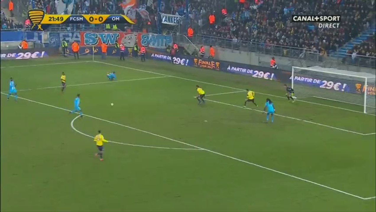 B. Sarr  - Goal - Sochaux 0-1	Marseille 13.12.2016