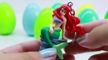 Disney Princess Kinder Surprise Eggs Minecraft Frozen MLP Hello Kitty Minion Play-Doh