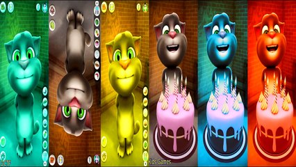 Learn Colors with Talking Tom Colours for Kids Children Toddlers Baby Play Videos ABC SONG