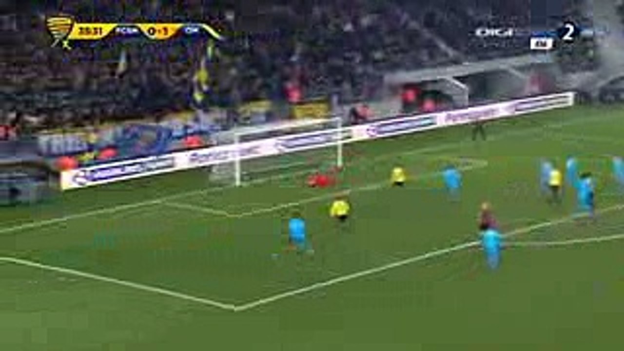 Sochaux vs Marseille 1-1 Goal Moussa Sao But  Coupe de la Ligue  13-12-2016