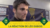 FCN-MHSC : la réaction de Léo Dubois