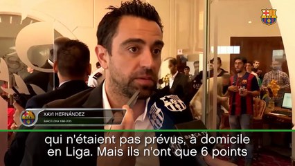 8es - Xavi: "Le Barça est favori" contre le PSG