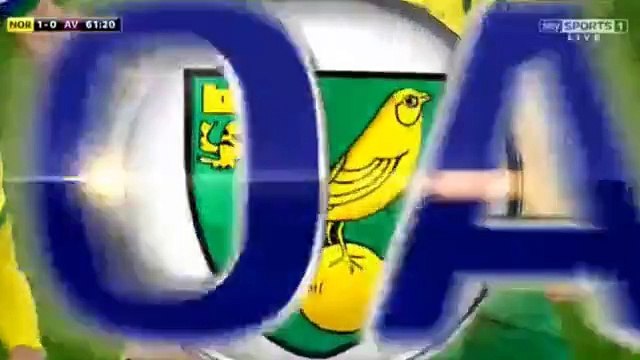 Nelson Oliveira Goal HD - Norwich City 1-0 Aston Villa 13.12.2016