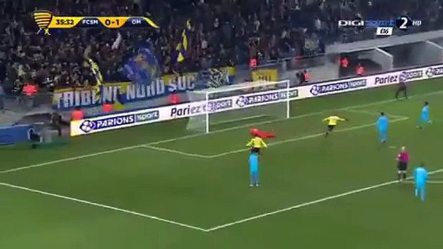 Sochaux vs Marseille 1-1 Goal Moussa Sao But 13 12 2016 Coupe de la Ligue