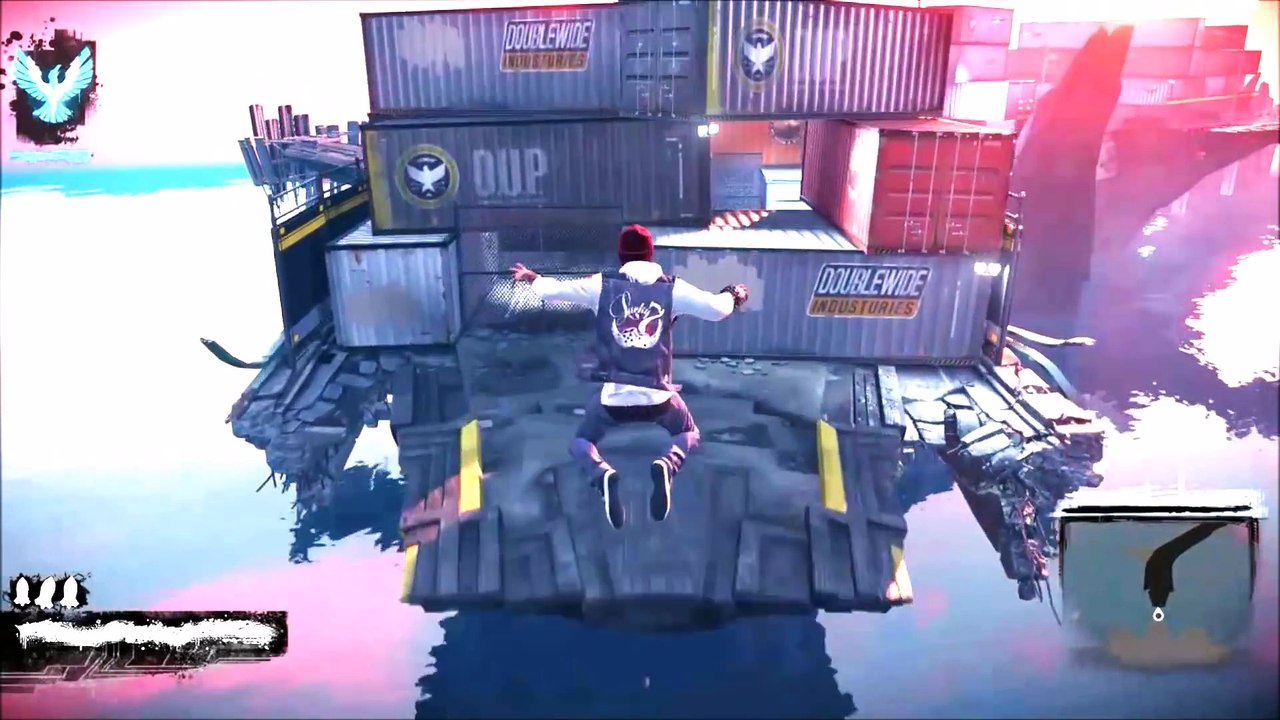 INFAMOUS Second Son  Parkour and Freerunning (without using powers) Part 1