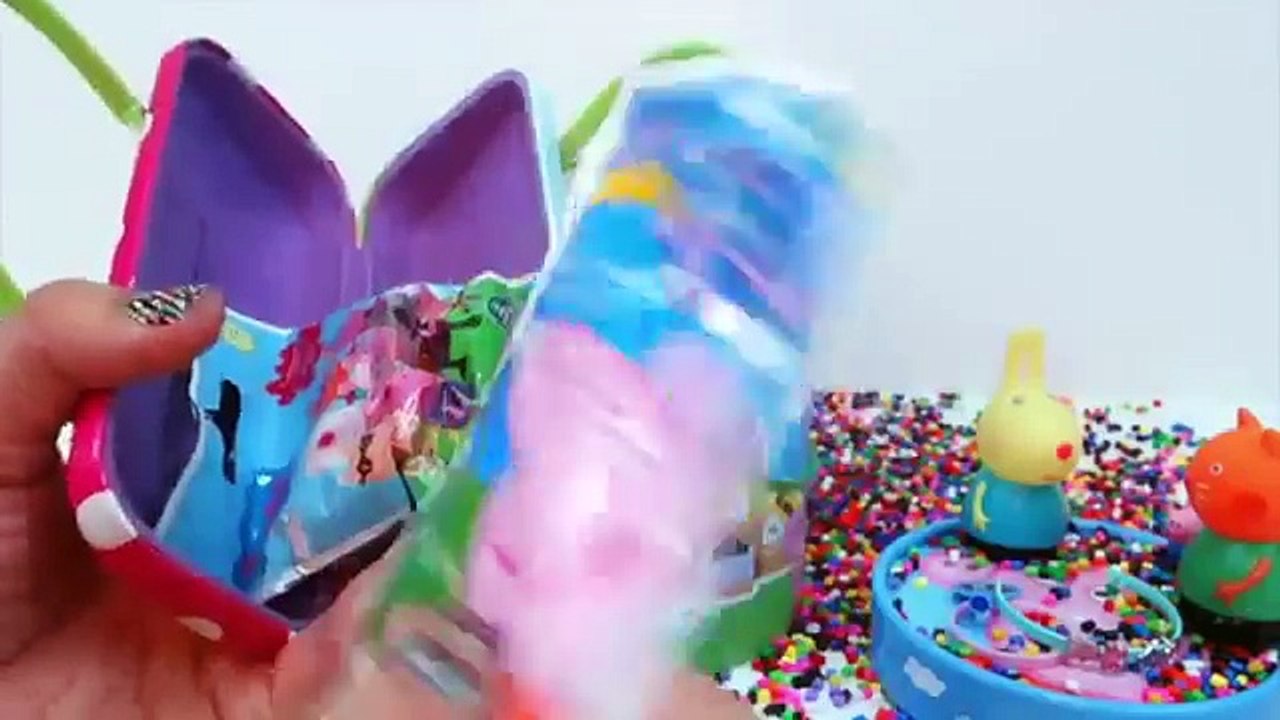Cubo de Huevos Sorpresa de Peppa Pig