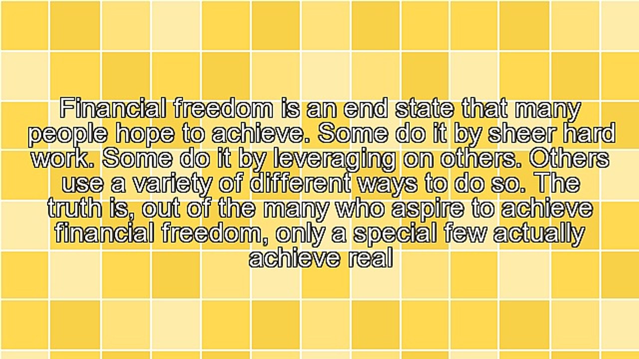 A Simple, But Powerful Start Toward Financial Freedom
