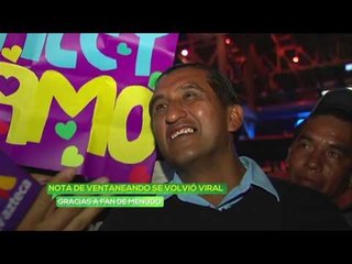 Él debe ser el fan más FAN de Menudo