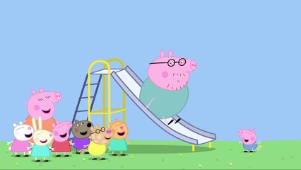 Peppa Pig - Papa Pig sur le toboggan (clip)