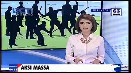 Pengemudi Dihajar Warga Karena Pukul Tukang Parkir