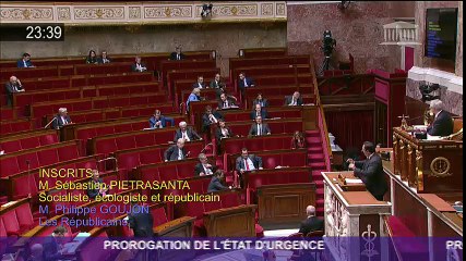 S PIETRASANTA sur l'État d'Urgence