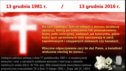 Cisza – Wołanie i apel: oddajcie to, co bezprawnie zabraliście klasie pracującej
