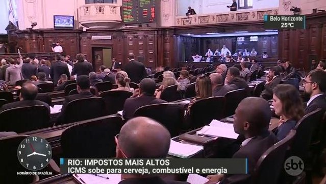 Deputados do Rio aprovam impostos mais caros para cerveja, combustível e energia