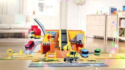 [Tayo The Little Bus] 타요 중장비 놀이 세트