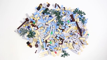 Lego Castle 10193 Medieval Market Village - Lego Speed Build