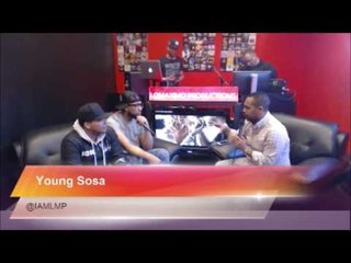 YOUNG SOSA EN ENTREVISTA EXCLUSIVA EN LA PRESION SHOW EN LMP RADIO 5-16-16