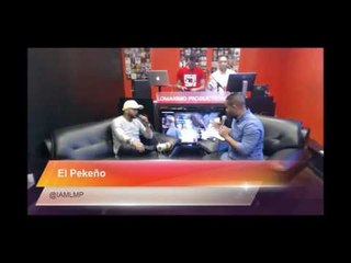 EL PEKEÑO EN ENTREVISTA EXCLUSIVA EN LA PRESION SHOW EN LMP RADIO 5-9-16
