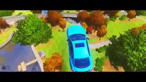 Lamborghini Police Cars & Spiderman Colors Smash Party Superhero Fun Video Nursery Rhymes