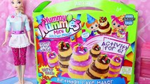 Yummy Nummies GIANT Birthday Cakes Party Kit Magic Tiny Kitchen Treats + Pastry Chef Barbie & Elsa