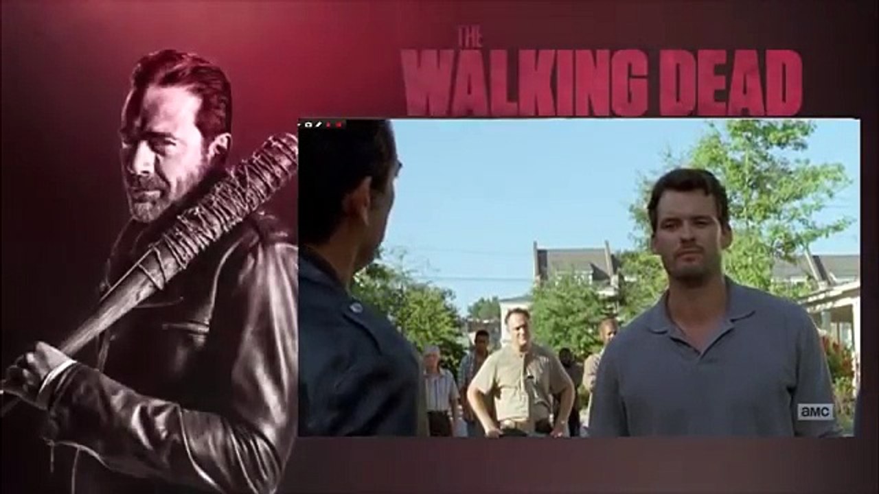 Negan Kill Spencer (Death) and Rosita shot Scene The Walking Dead 7x08 S07E08