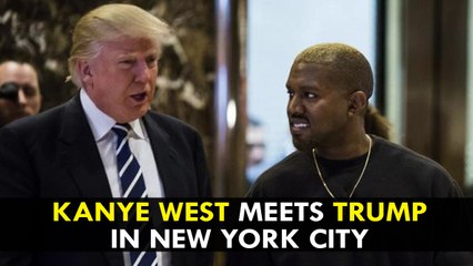 Kanye West meets with Donald Trump in New York City