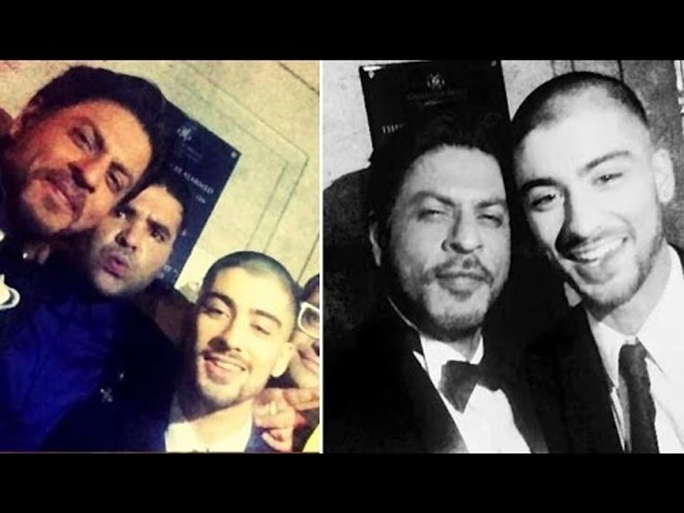 Shah Rukh Khan Meets Former One Direction Singer Zayn Malik