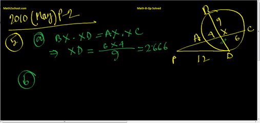 MathsB-QP-2010(May)-5