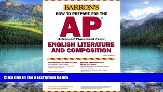 Buy George Ehrenhaft How to Prepare for the AP English Literature and Composition (Barron s AP