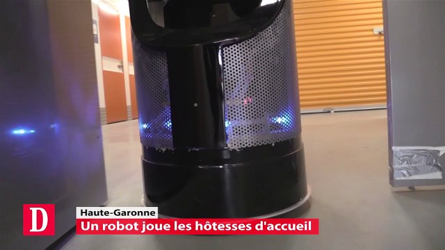 Keylo, le robot made in Toulouse qui joue les hôtesses d'accueil