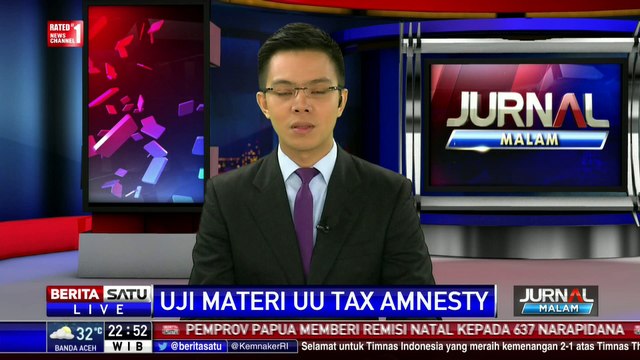 MK Tolak Permohonan Uji Materi UU Tax Amnesty