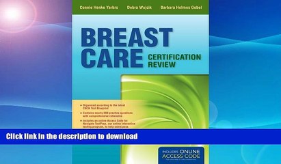 Hardcover Breast Care Certification Review