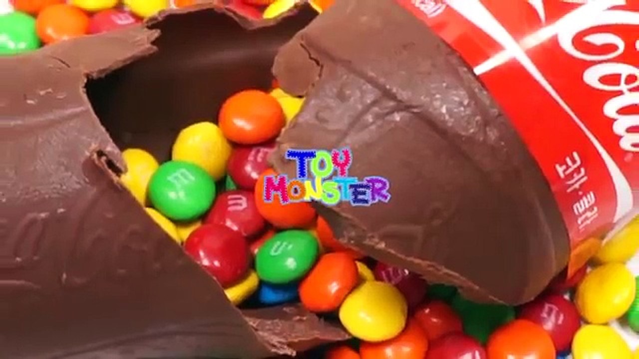 How To Make Chocolate Cola Bottle DIY Play Foam Ice Cream Surprise Toys