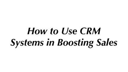 CRM and Customer Experience Management