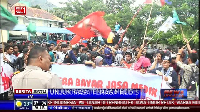 Staf Medis RSUD Ternate Demo, Tiga Pasien Meninggal