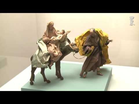 Roma - Mattarella inaugura la mostra “Il presepe. Religiosità e tradizione popolare” (13.12.16)