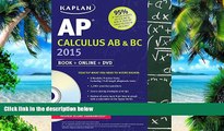 Pre Order Kaplan AP Calculus AB   BC 2015: Book   Online   DVD (Kaplan Test Prep) Tamara Lefcourt
