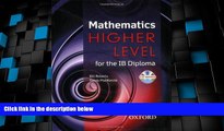Best Price Mathematics Higher Level for the IB Diploma Bill Roberts For Kindle