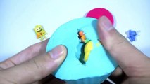 WONDERFUL EGGS TOYS!!!!- Peppa pig español play doh kinder surprise eggs lego