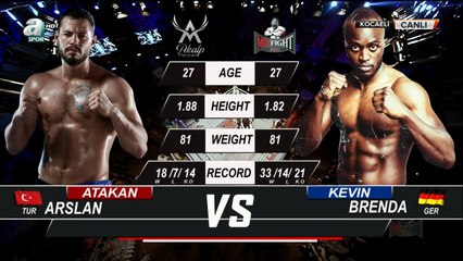Atakan Arslan - Kevin Brenda MİX FİGHT GALA Kocaeli