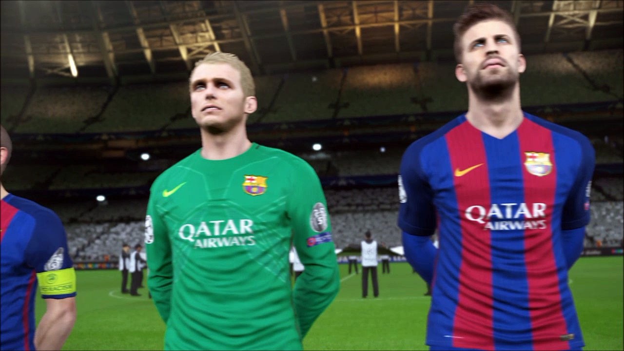 PES2017【Real Madrid×Barcelona】 UEFA Champions League《El Clasico》