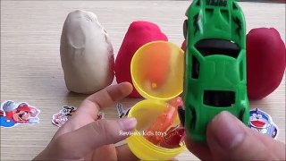 Many Play Doh Eggs Surprise dinosaur Disney Princess