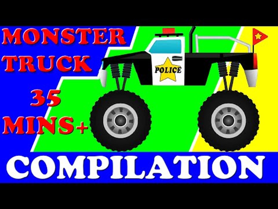 Kids Channel Monster Trucks COMPILATION FOR KIDS video Dailymotion