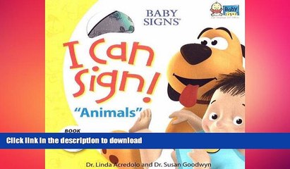 Hardcover I Can Sign! Animals (Baby Signs (Ideals)) Kindle eBooks