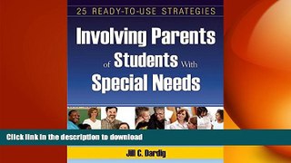 READ Involving Parents of Students with Special needs: 25 Ready-to-Use Strategies On Book